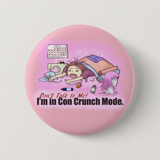 Con Crunch Ronde Button 5,7 Cm (Voorkant)