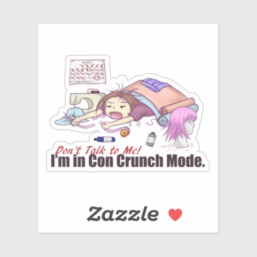 Con Crunch Sticker (Vel)