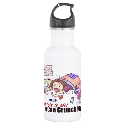 Con Crunch Waterfles (Voorkant)