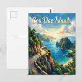 Con Dao-eilanden Vietnam Briefkaart (Voorkant / Achterkant)
