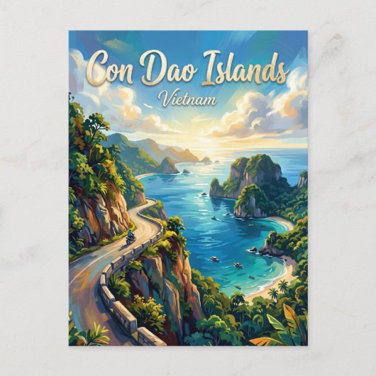 Con Dao-eilanden Vietnam Briefkaart (Voorkant)