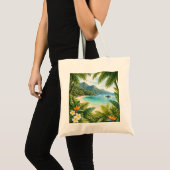 Con Dao Tropisch Strandparadijs Tote Bag (Voorkant (product))