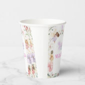 con diseño de hadas personalizado papieren bekers (Rechts)