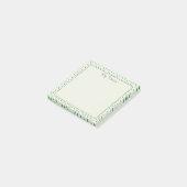 con diseño de hojas verdes post-it® notes (Schuin)