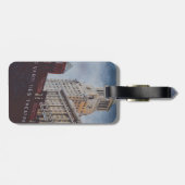 Con Edison's korte ontmoeting met St Mark's Bagagelabel (Achterkant horizontaal)