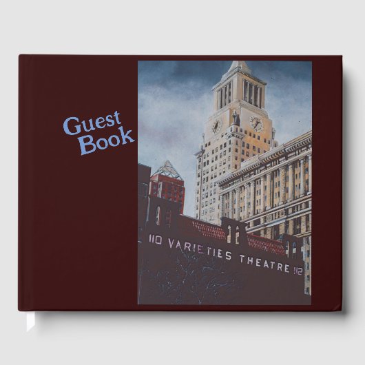 Con Edison's korte ontmoeting met St Mark's Gastenboek (Voorkant)