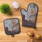 Con Edison's korte ontmoeting met St Mark's Ovenwant & Pannenlap Set (Top down)