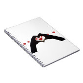 “Con el corazón en la mano” Notitieboek (Rechterzijde)