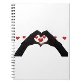 “Con el corazón en la mano” Notitieboek (Voorkant)