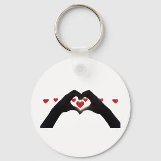 “Con el corazón en la mano” Sleutelhanger