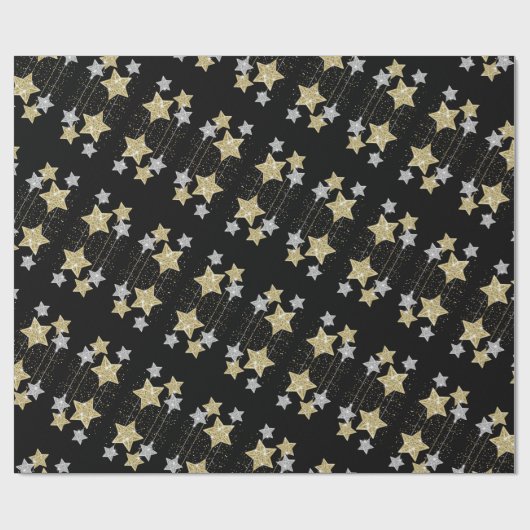 con estrellas para celebraciones cadeaupapier (Vlak)