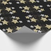  con estrellas para celebraciones cadeaupapier (Hoek)