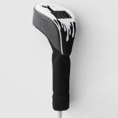 con golfista en estilo derramado golfheadcover (Schuin)