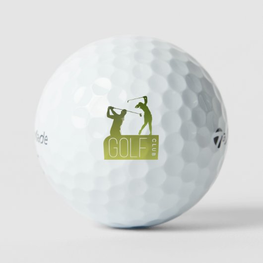 con golfistas verde golfballen (Voorkant)