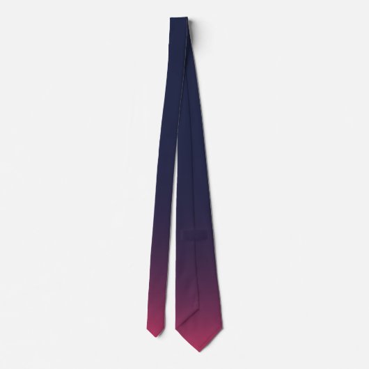 con gradiente de Azul, Violeta y Rosa Stropdas (Achterkant)