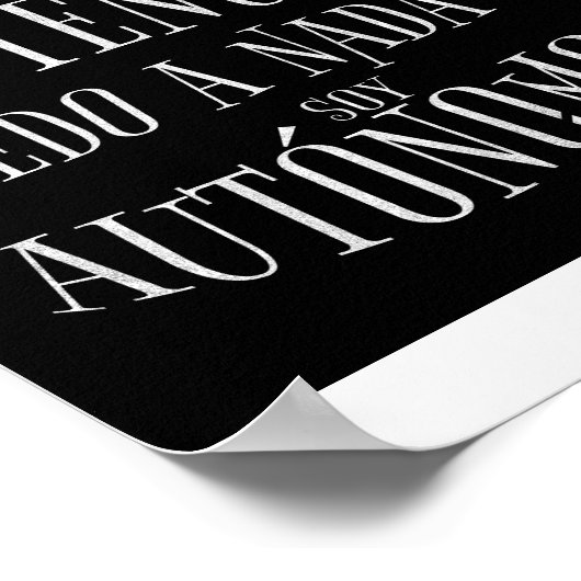 Con humor, ironía y sarcasmo para autónomos poster (Hoek)