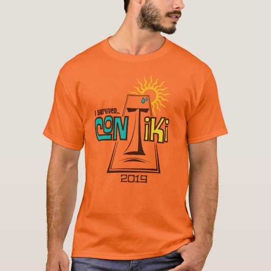 Con-Tiki 2019 T-shirt (Voorkant)