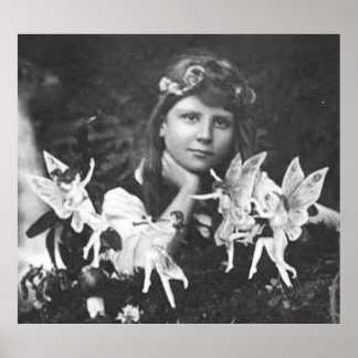 Conan Doyle The Cottingley Fairies Afbeelding Poster