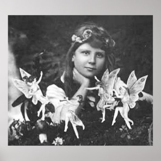 Conan Doyle The Cottingley Fairies Afbeelding Poster (Voorkant)
