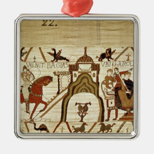 Conan geeft de sleutels van Dinan over Metalen Ornament (Voorkant)