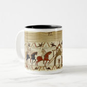 Conan geeft de sleutels van Dinan over Tweekleurige Koffiemok (Voorkant links)