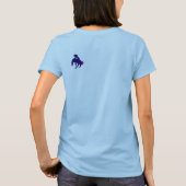 ConC Dames blauw lang sleeve T-shirt (Achterkant)