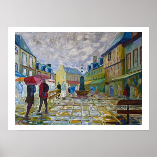 Concarneau en Bretagne Poster (Voorkant)