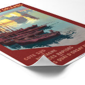 Concarneau Frankrijk Vintage Poster 1919 (Hoek)