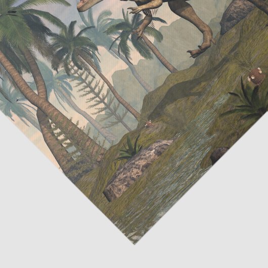 Concavenator dinosaur tissuepapier (Detail)