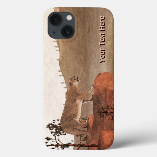 Concentratie - Cougar Case-Mate iPhone Case (Achterkant)