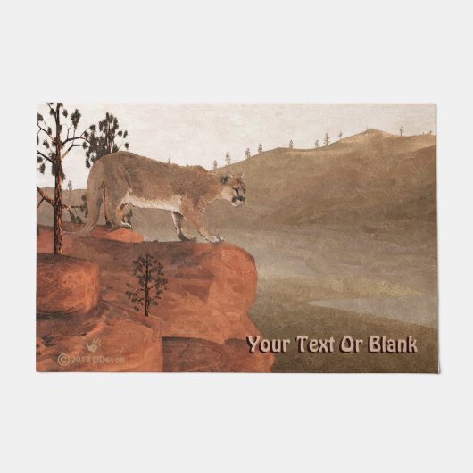 Concentratie - Cougar Deurmat (Voorkant)