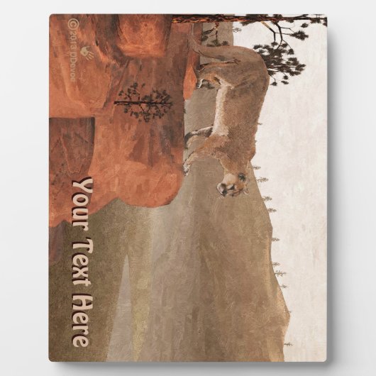 Concentratie - Cougar Fotoplaat (Voorkant)