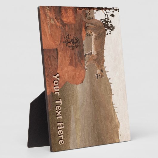 Concentratie - Cougar Fotoplaat (Zijkant)