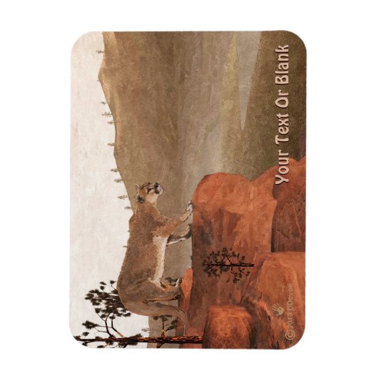 Concentratie - Cougar Magneet (Verticaal)