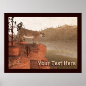 Concentratie - Cougar Poster (Voorkant)