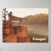 Concentratie - Cougar Poster (Voorkant)