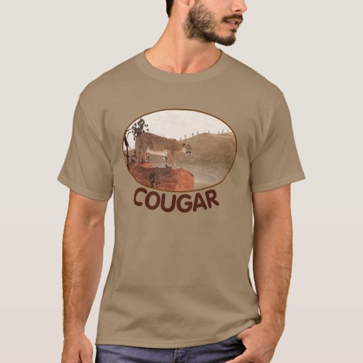 Concentratie - Cougar T-shirt (Voorkant)