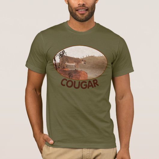 Concentratie - Cougar T-shirt (Voorkant)