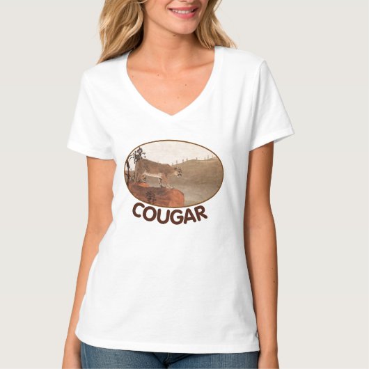 Concentratie - Cougar T-shirt (Voorkant)