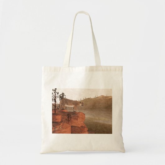Concentratie - Cougar Tote Bag (Voorkant)