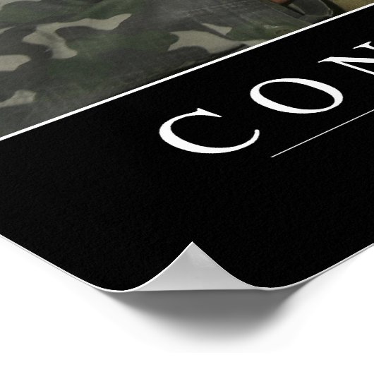 Concentratie: Inspirerend prijsopgave Poster (Hoek)