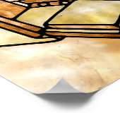 Concentratie met de Binomial Cube Poster (Hoek)