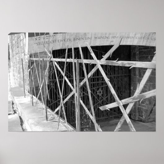 concentratiekamp dachu 2 poster (Voorkant)