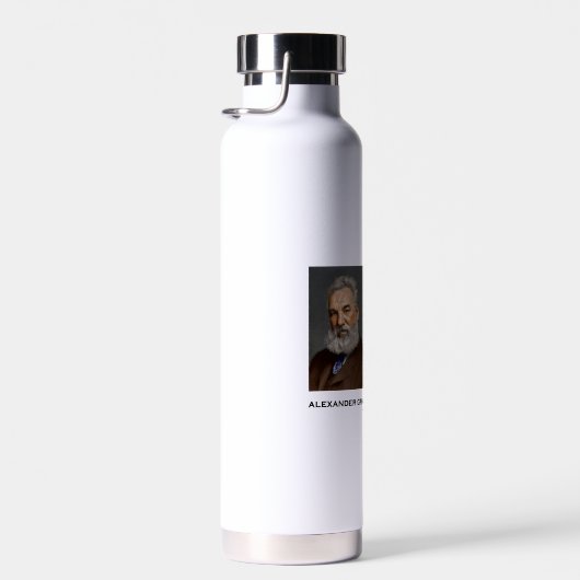 Concentreer al uw ideeën op het werkgalnotering waterfles (Rechts)