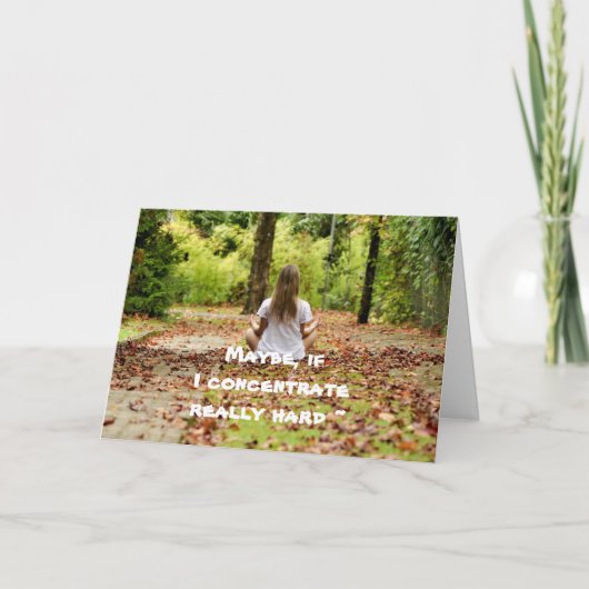 CONCENTREER VRIENDSCHAP KAART (Voorkant)