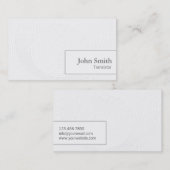 Concentreerde cirkels Visitekaartje Vertaler (Voorkant / Achterkant)