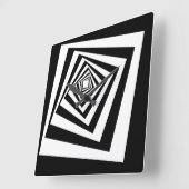 Concentreerde hyperoptische lichtbundels vierkante klok (Hoek)