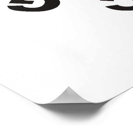 Concentreerde tekst #2 poster (Hoek)