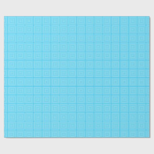 Concentric Blue Cadeaupapier (Vlak)
