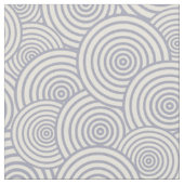 Concentric Circle Patroon Neutraal Geometrisch Her Stof (Close Up)